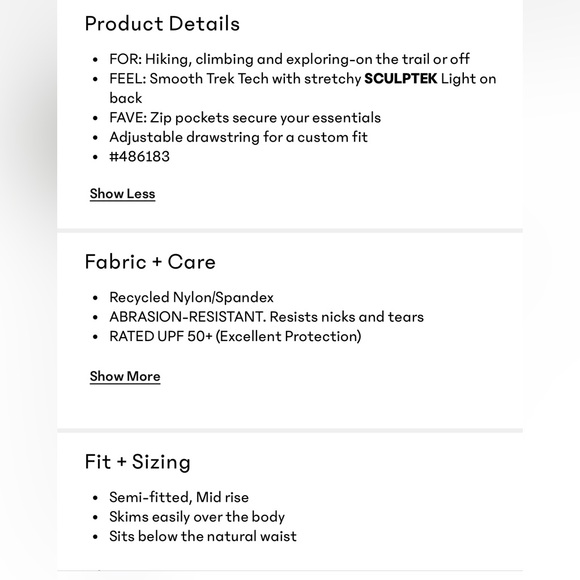 Athleta Headland Hybrid Treck Mid Rise Jogger Sz 4P - Picture 4 of 9